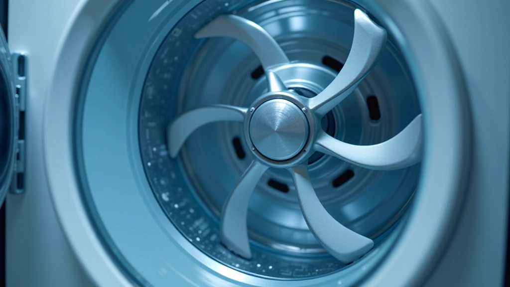 Refrigerator evaporator fan motor inside freezer compartment